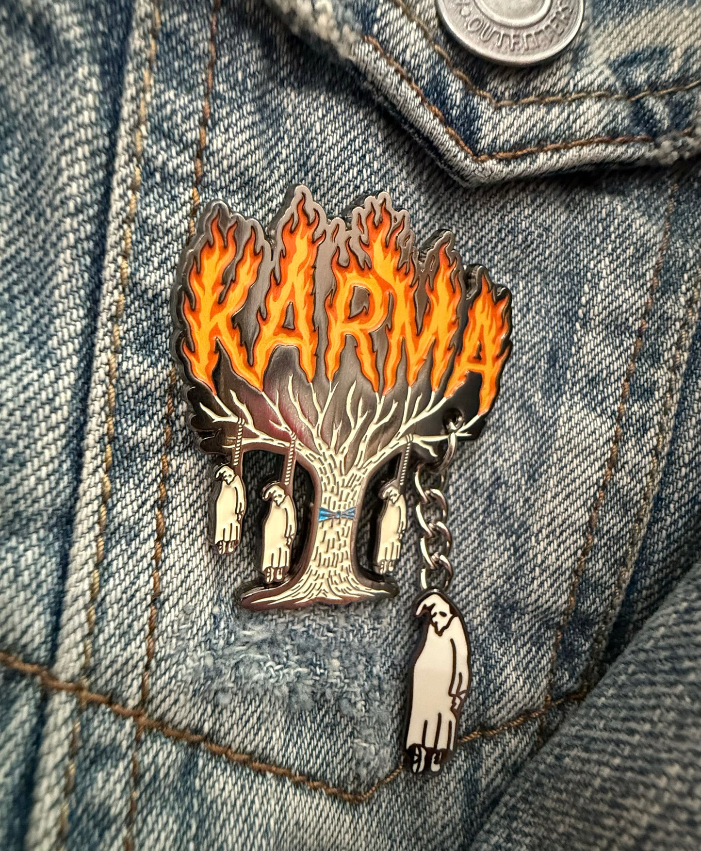 Dave East "Karma 4" Pin