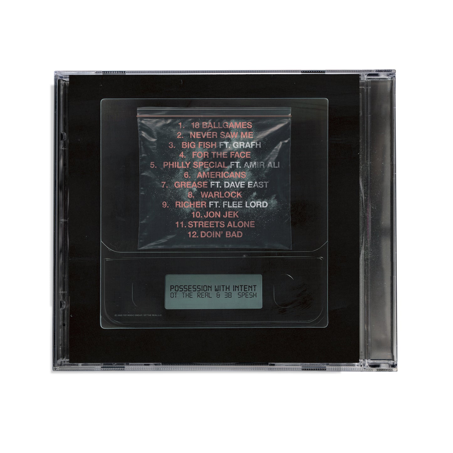 OT The Real & 38 Spesh "Possession With Intent" CD