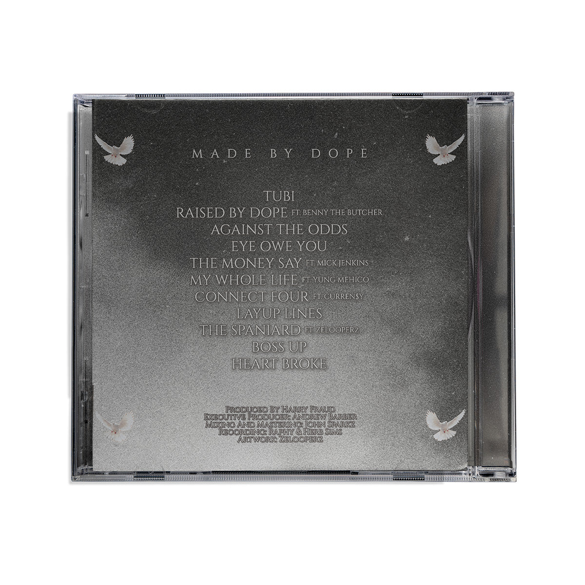 Bruiser Wolf & Harry Fraud "MADE BY DOPE" CD