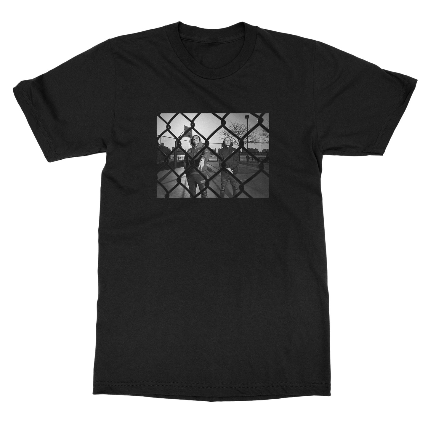 Flee Lord & Crisis “Full Court Press” album artwork T-Shirt (2 Sided)