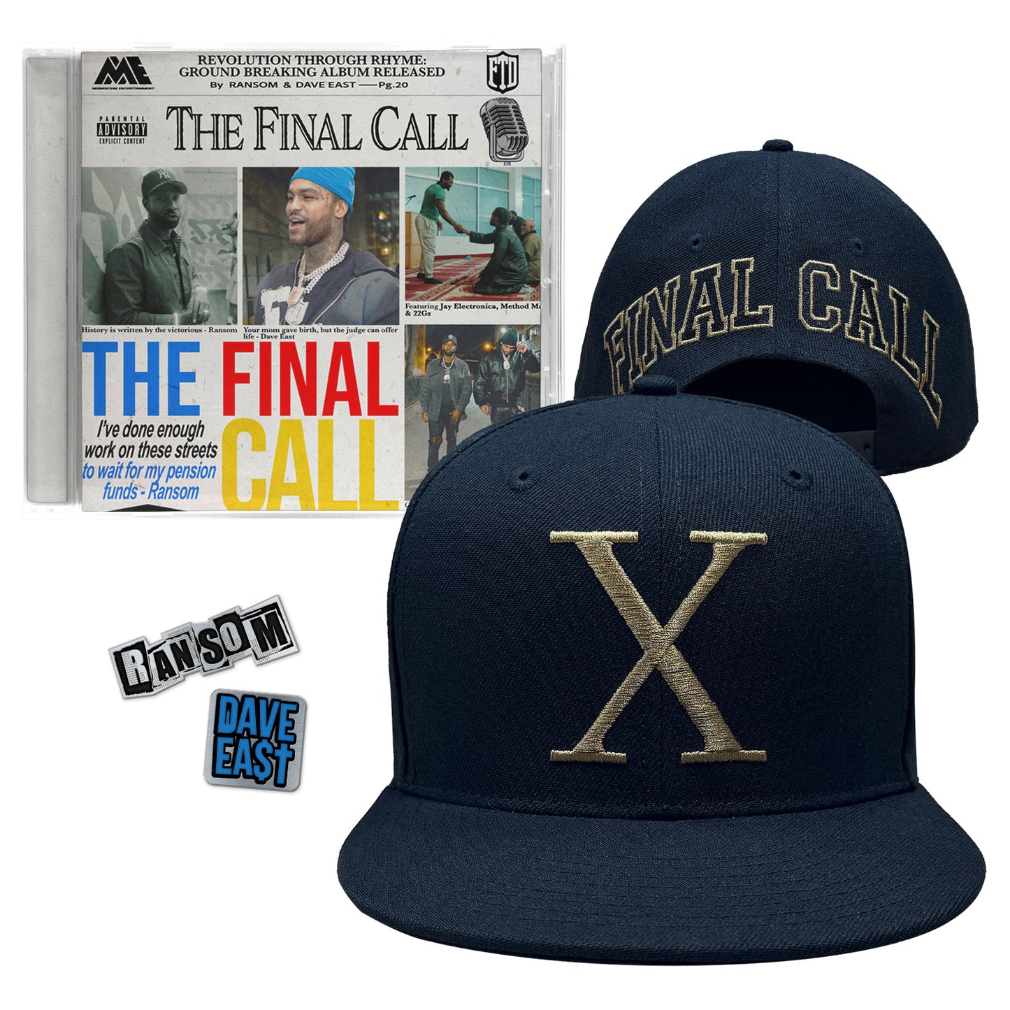 Ransom & Dave East “The Final Call” Merch Bundle