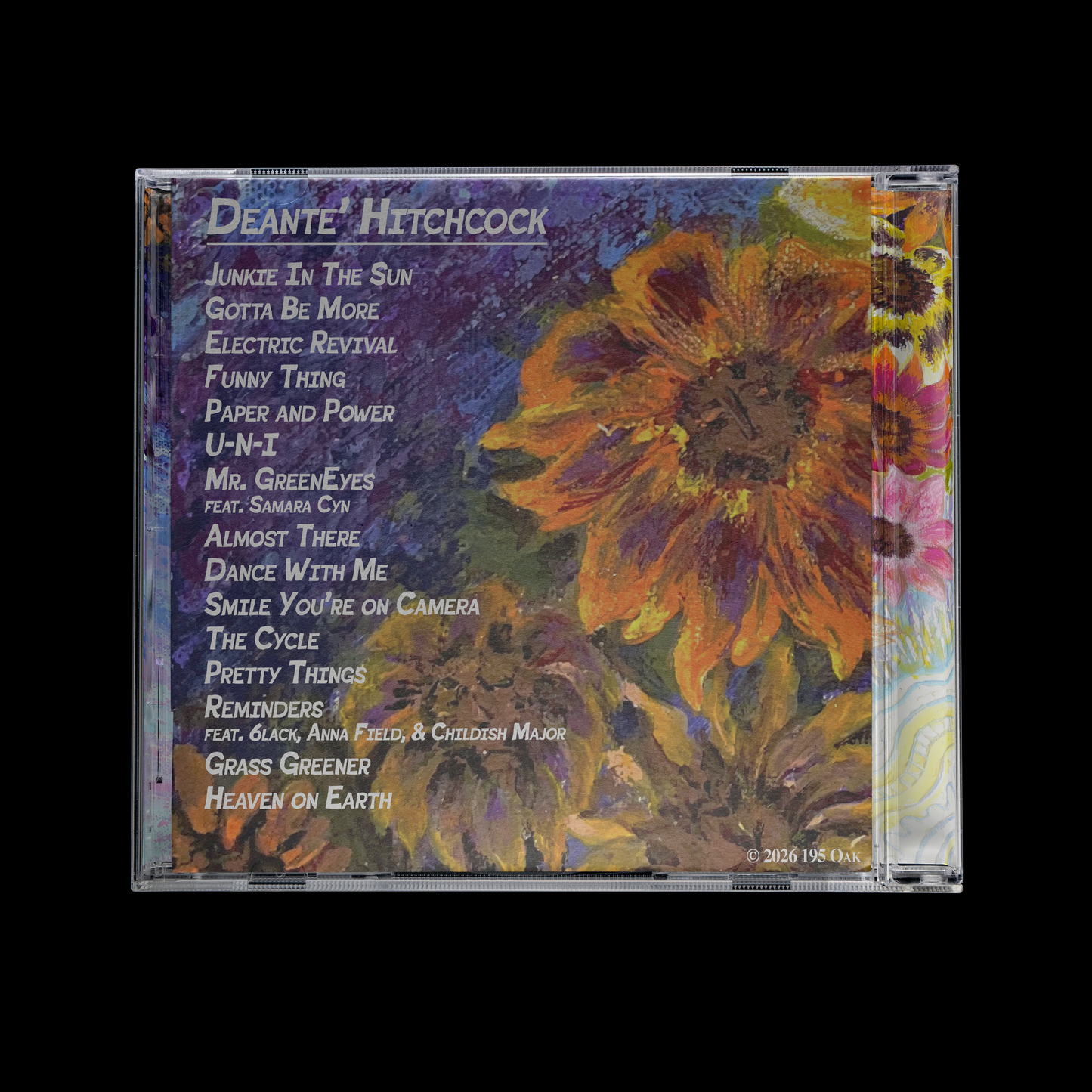 Deante' Hitchcock "Junkie In The Sun" CD