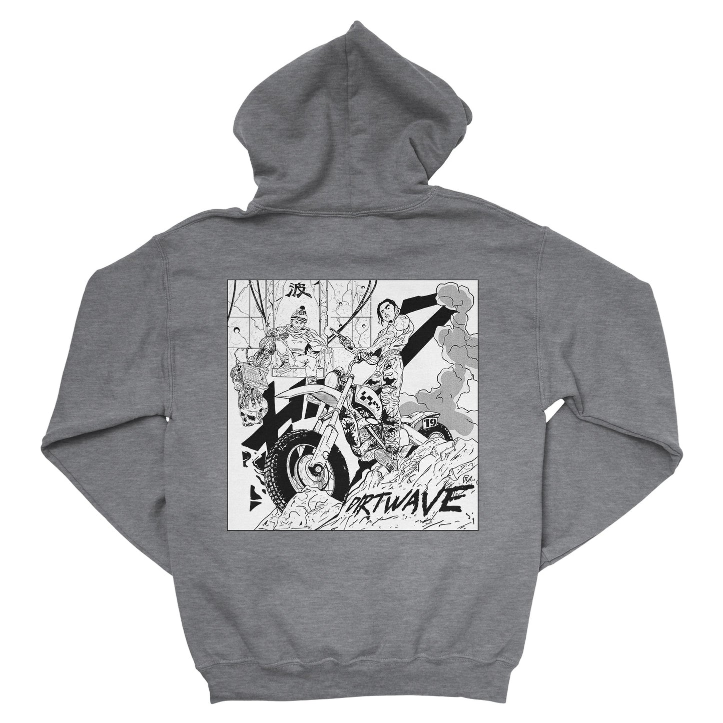 Futurewave & Pro Dillinger "DIRTWAVE" Gunmetal Grey Hoodie