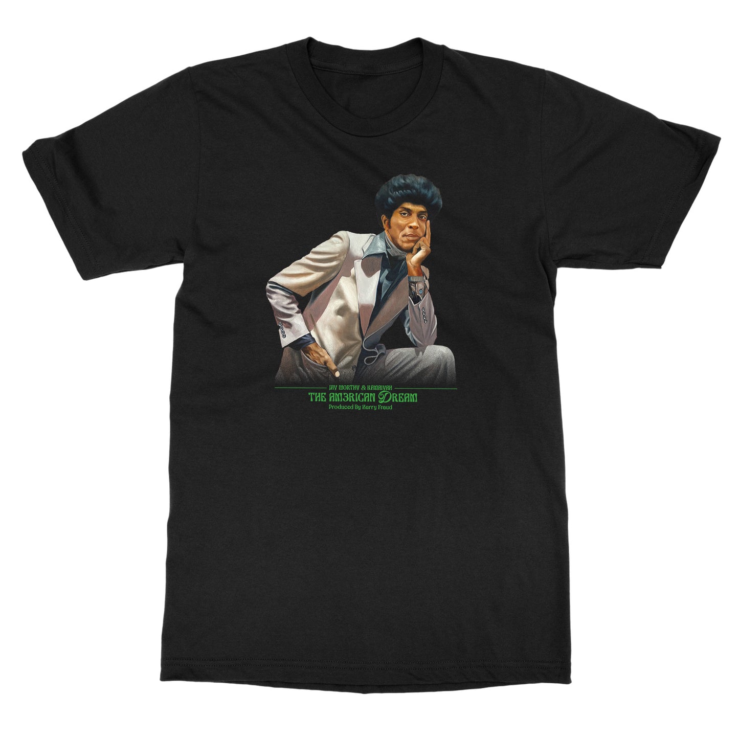 Jay Worthy, Kamaiyah & Harry Fraud "The AM3RICAN Dream" album artwork T-Shirt