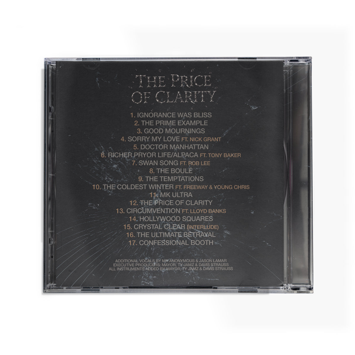 The Price of Clarity CD