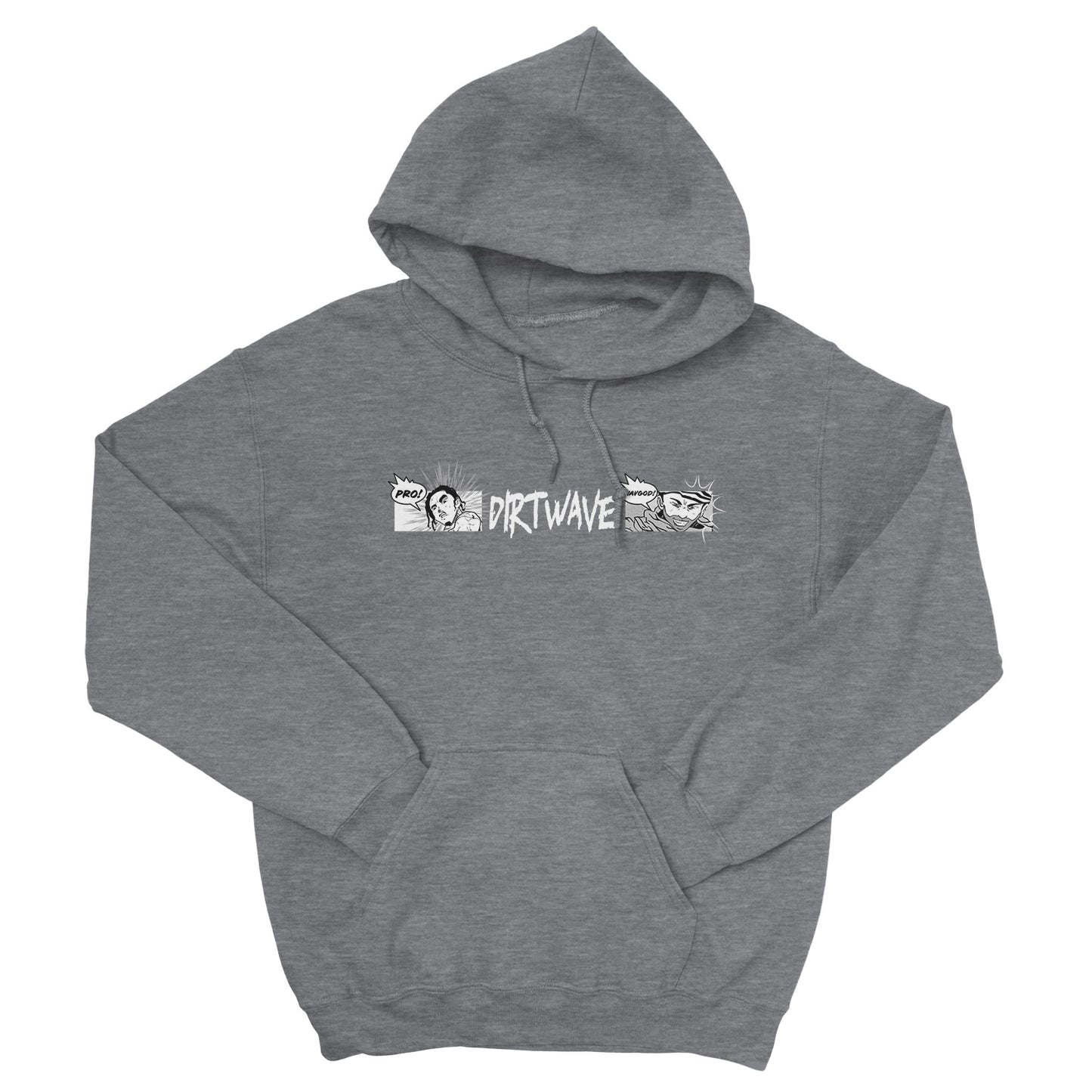 Futurewave & Pro Dillinger "DIRTWAVE" Gunmetal Grey Hoodie