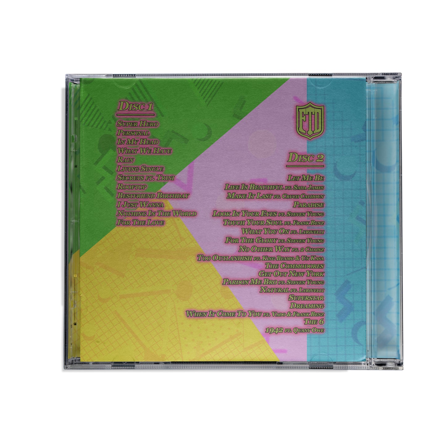 Dave East & Scram Jones "For The Love" Double-Disc CD