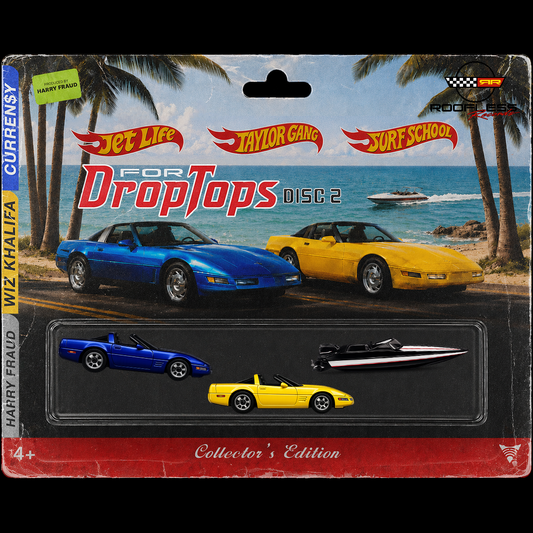 Roofless Records For Droptops: Disc 2 Pin Collection