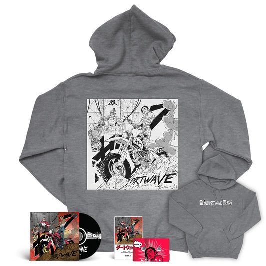 Futurewave & Pro Dillinger - DIRTWAVE - Gunmetal Grey Hoodie Bundle