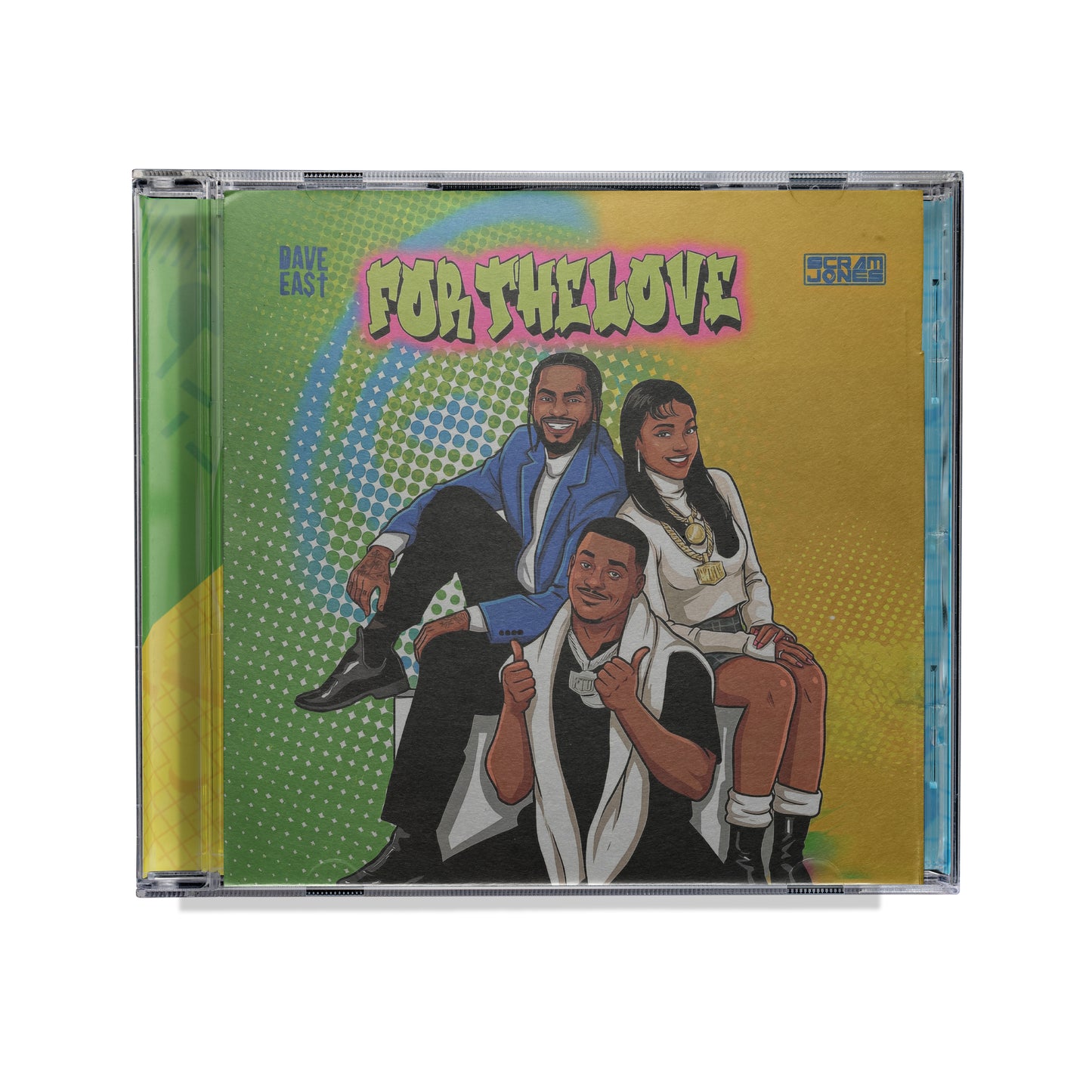 Dave East & Scram Jones "For The Love" Double-Disc CD