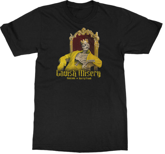 Ransom & Harry Fraud  - “LAVISH MISERY” album artwork T-Shirt
